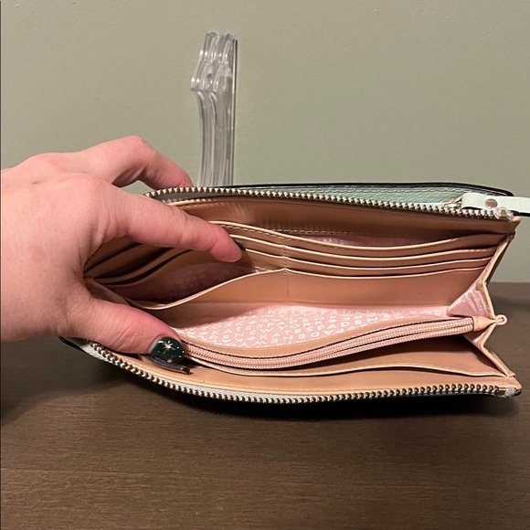 Kate Spade Light Ocean Blue Wallet - Picture 8 of 12